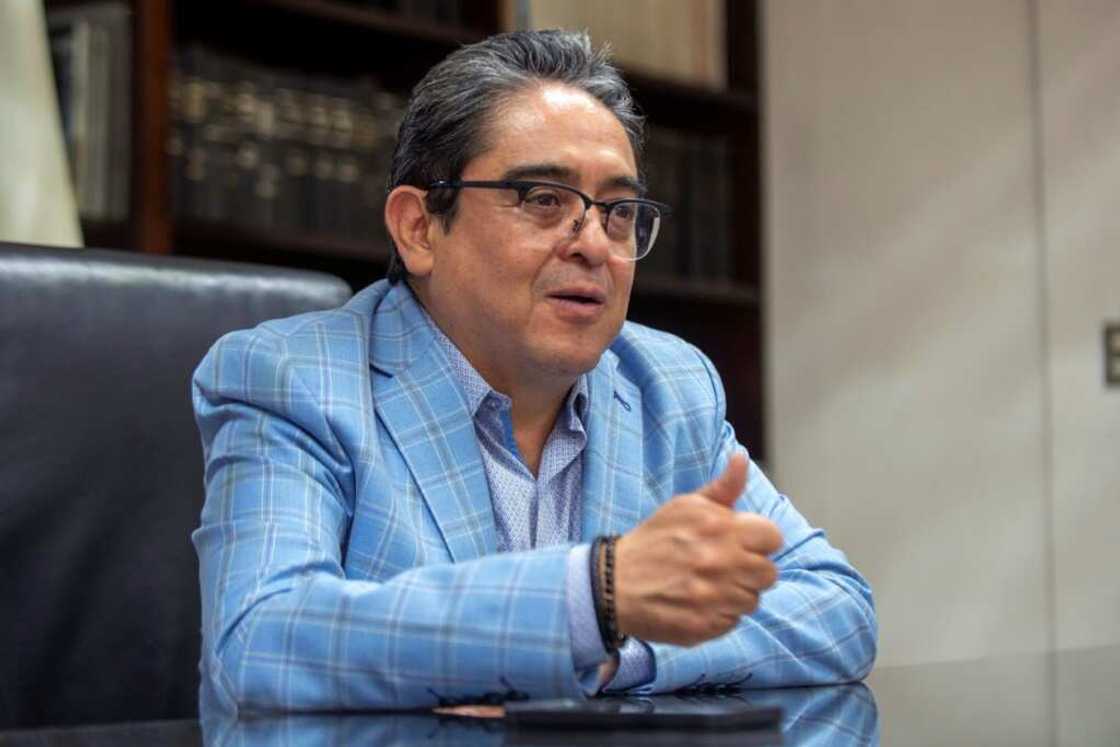 Ombudsman Jordan Rodas spoke to AFP about the state of corruption in Guatemala under the last two presidents, Jimmy Morales and Alejandro Giammattei Ombudsman Jordan Rodas spoke to AFP about the state of corruption in Guatemala under the last two presidents, Jimmy Morales and Alejandro Giammattei