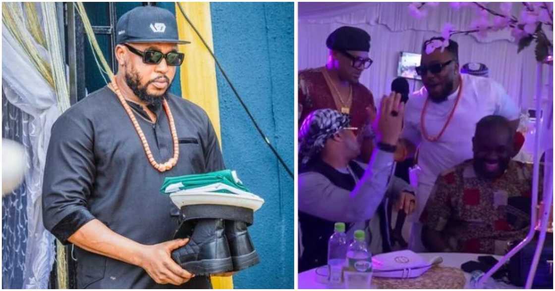Mike Ezuruonye, Nosa Rex father burial Mike Ezuruonye, Nosa Rex father burial