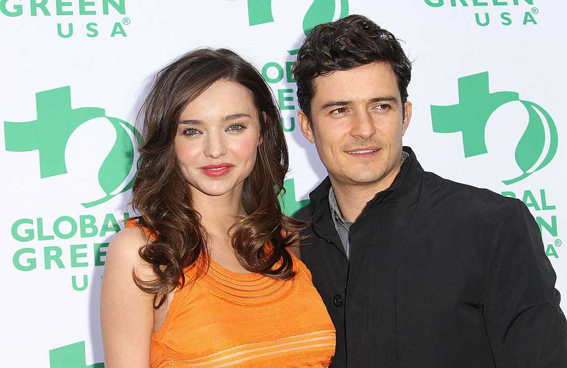 Australian model Miranda Kerr and English actor Orlando Bloom