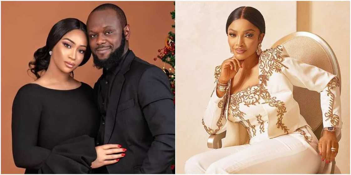 Seyi Tinubu, his wife, and his babymama Freda Francis Seyi Tinubu, his wife, and his babymama Freda Francis