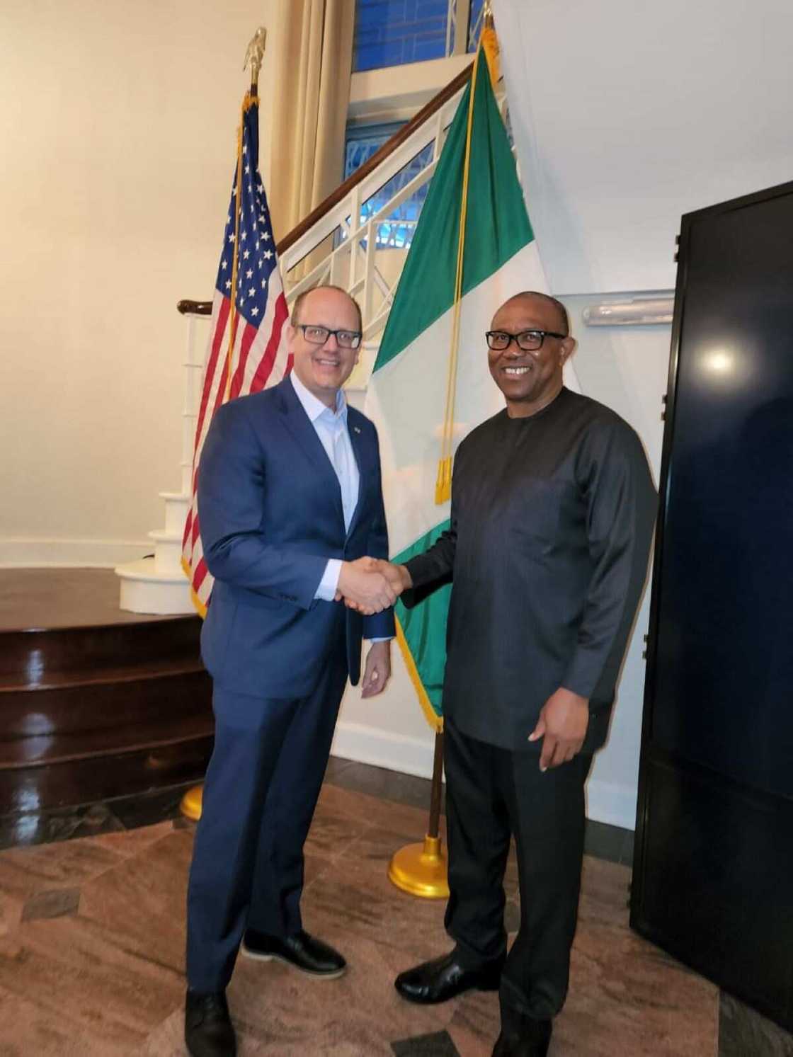Peter Obi, Labour Party, 2023 presidential election, US Consul-General, Williams B Stevens Peter Obi, Labour Party, 2023 presidential election, US Consul-General, Williams B Stevens