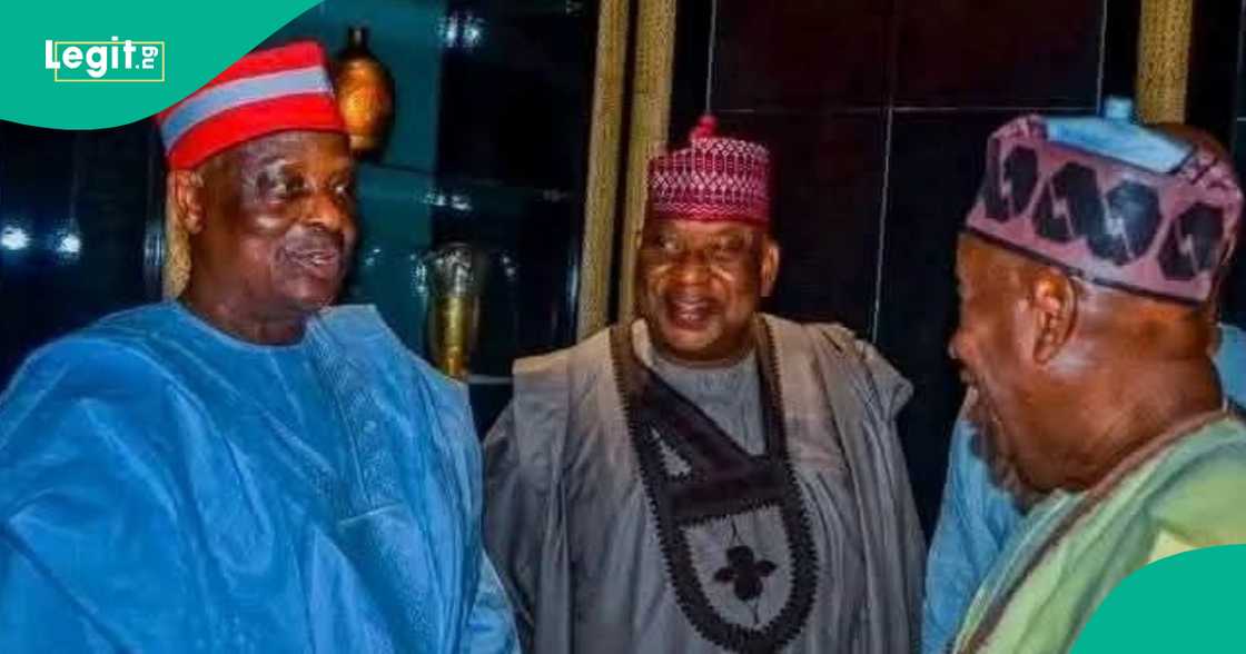 Kwankwaso da Ganduje sun hadu a Abuja Kwankwaso da Ganduje sun hadu a Abuja