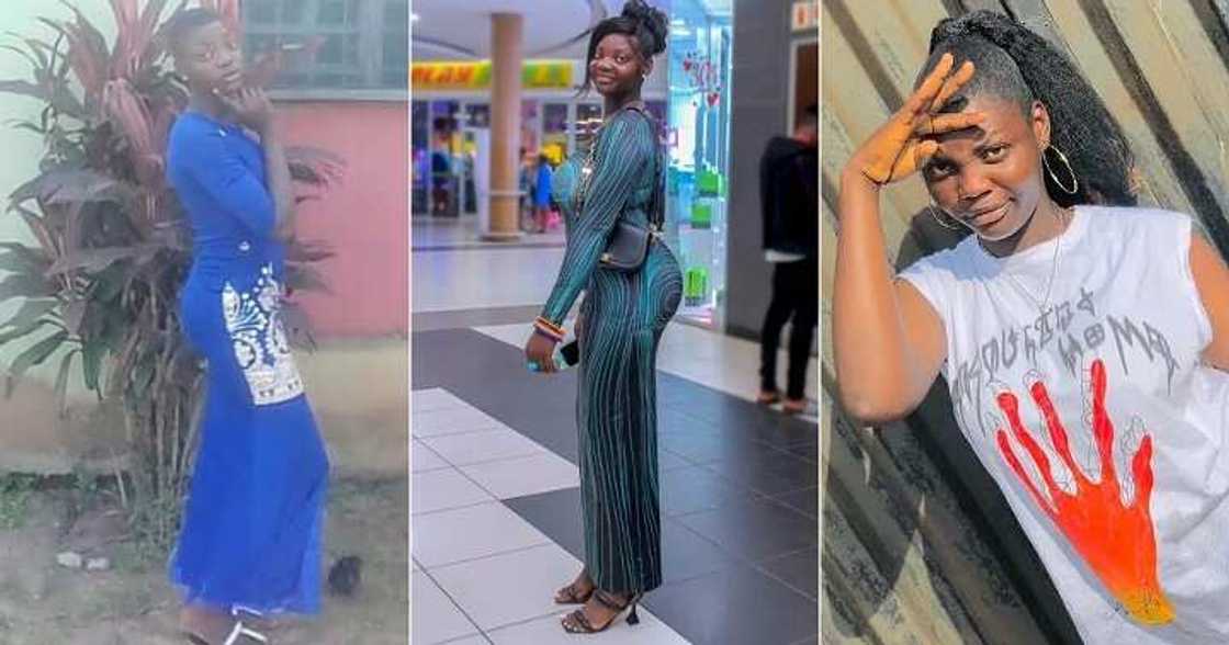Dark-skinned lady flaunts transformation Dark-skinned lady flaunts transformation