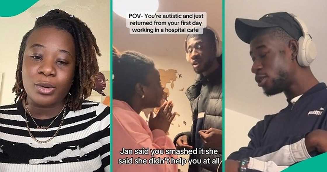 Autistic boy returns home from work, recounts day to mum Autistic boy returns home from work, recounts day to mum