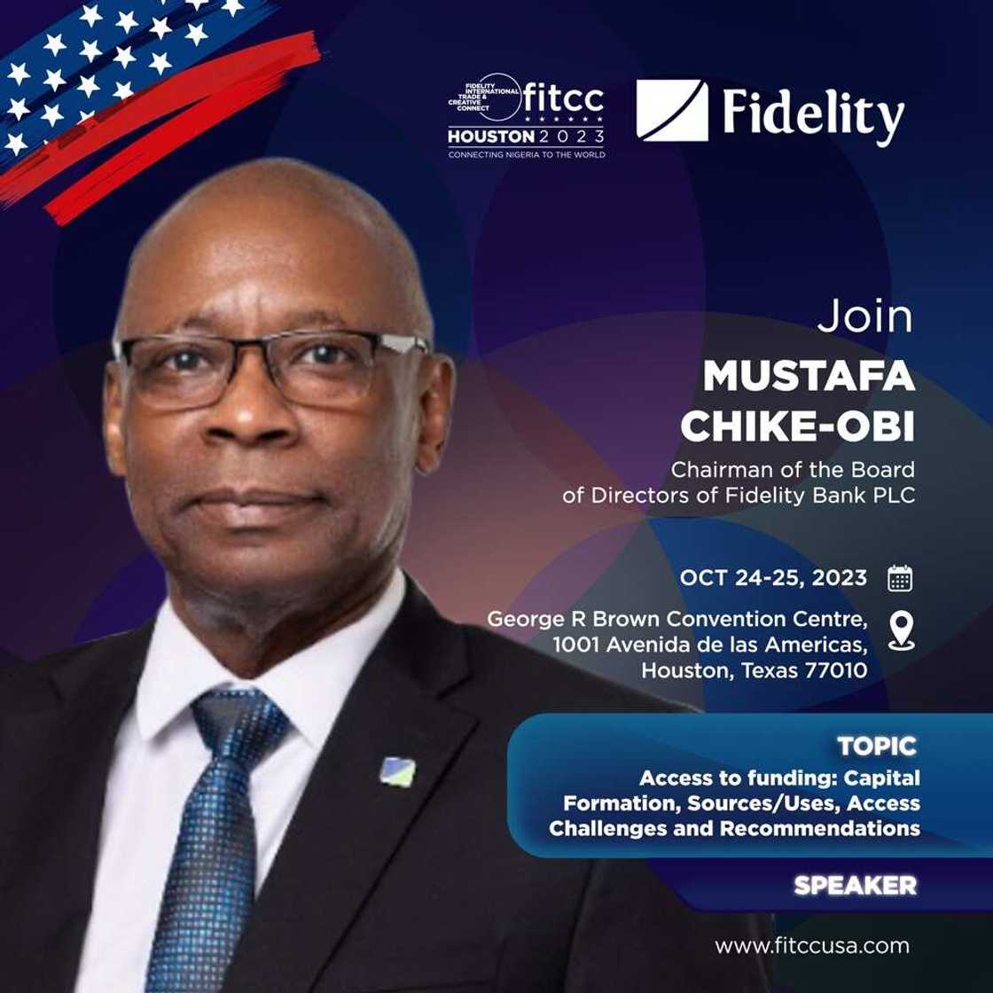 Houston, Texas gears up for Fidelity Bank's FITCC Trade Expo Houston, Texas gears up for Fidelity Bank's FITCC Trade Expo