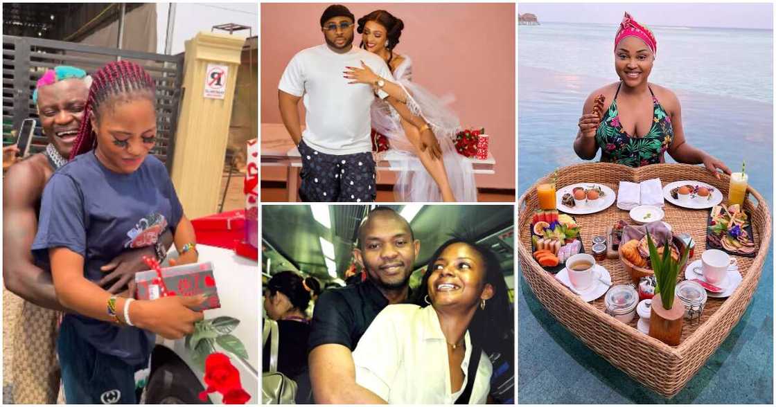 Nigerian celebrity couples on Valentine's Day. Nigerian celebrity couples on Valentine's Day.