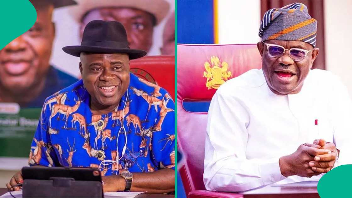 Wike reportedly claimed he played a key role in Douye Diri becoming Bayelsa State Governor