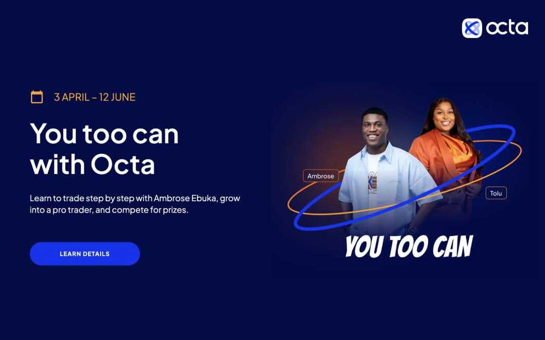 Nigerian fashion designer embarks on a journey to Forex trading with Octa's ‘You Too Can’ initiative Nigerian fashion designer embarks on a journey to Forex trading with Octa's ‘You Too Can’ initiative