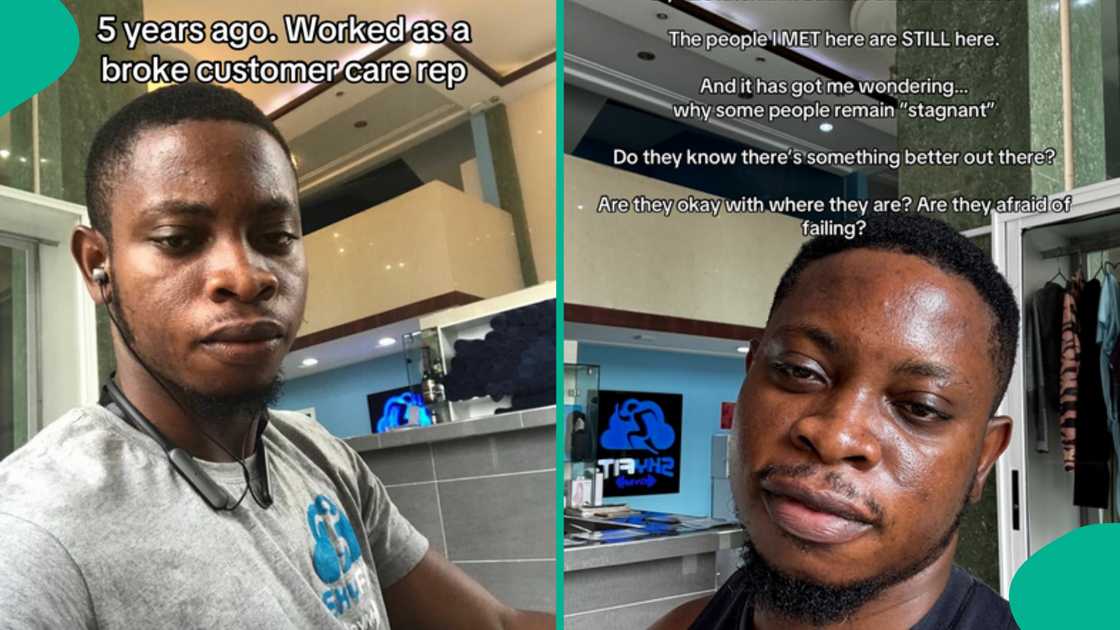 Man points out what he noticed after going back to same office he worked at 5 years ago