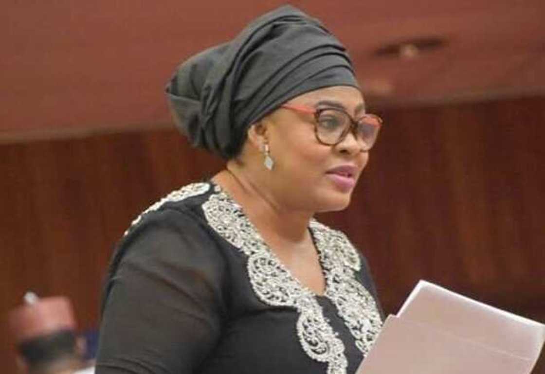 Sanata Stella Oduah. Sanata Stella Oduah.
