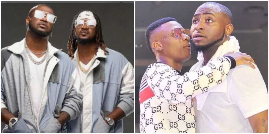 PSquare, Wizkid, and Davido PSquare, Wizkid, and Davido