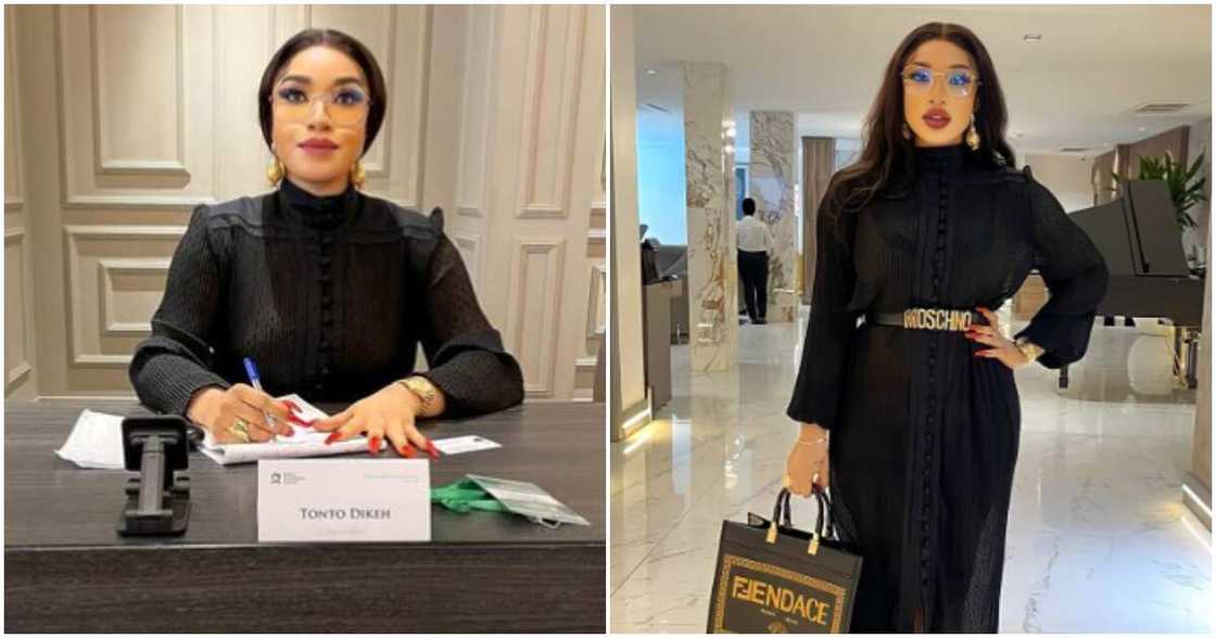 Actress and politician Tonto Dikeh