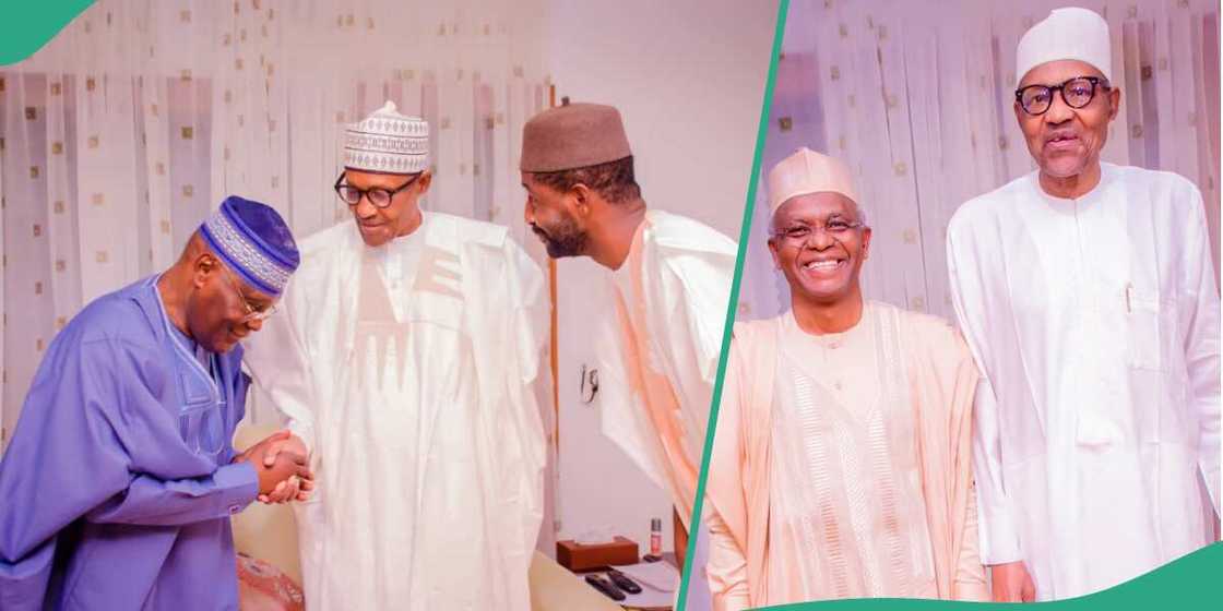 The northern politicians who have visited former President Muhammadu Buhari recently, including Atiku Abubakar and Nasir El-Rufai, have been accused of working to unseat President Bola Tinubu come 2027. The northern politicians who have visited former President Muhammadu Buhari recently, including Atiku Abubakar and Nasir El-Rufai, have been accused of working to unseat President Bola Tinubu come 2027.