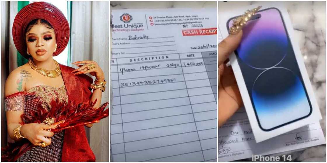 Bobrisky buys iPhone Bobrisky buys iPhone