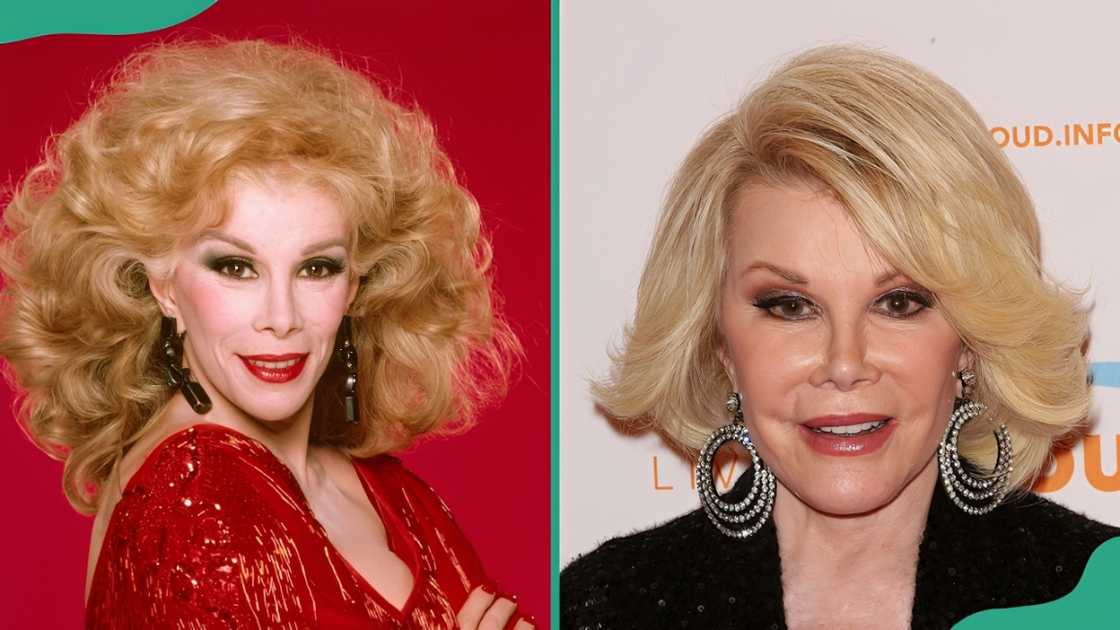 Comedian and TV personality Joan Rivers