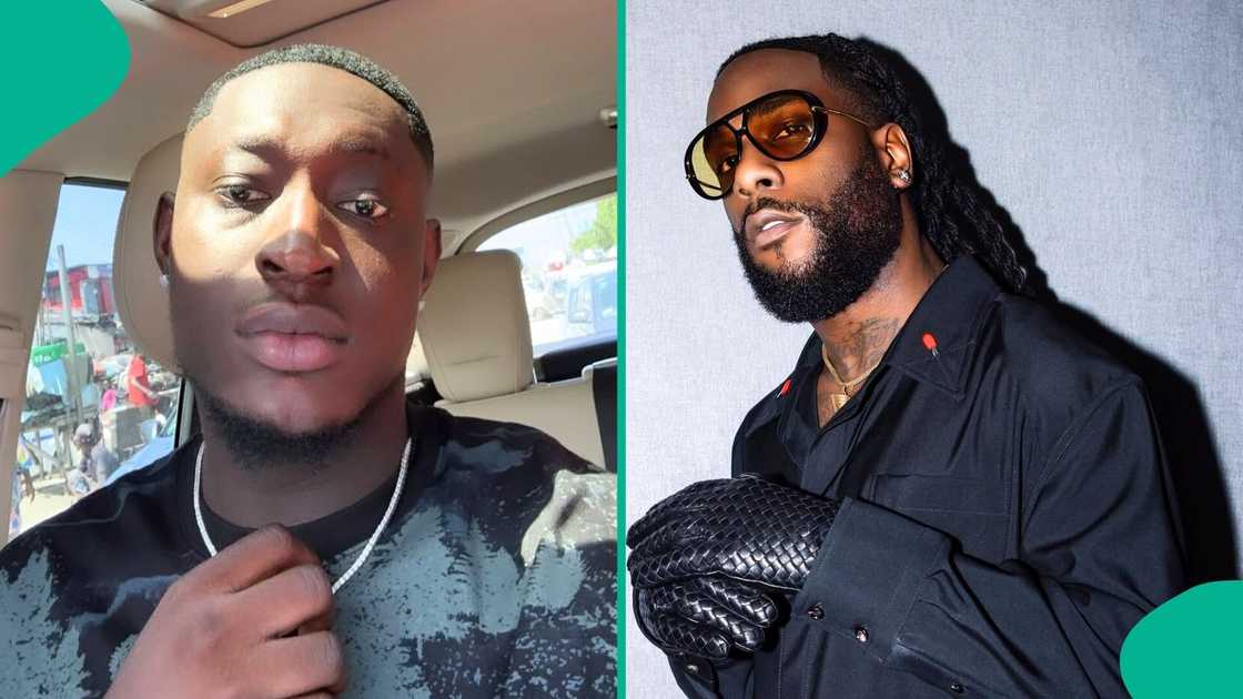 Carter Efe emotional during livestream as he shares his experience with Burna Boy Carter Efe emotional during livestream as he shares his experience with Burna Boy