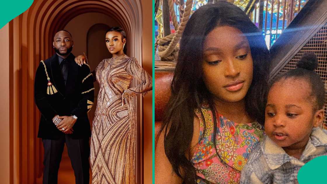 Chioma Adeleke, Davido, Larissa London Chioma Adeleke, Davido, Larissa London