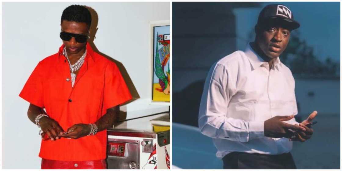 Photos of Wizkid and Carter Efe. Photos of Wizkid and Carter Efe.