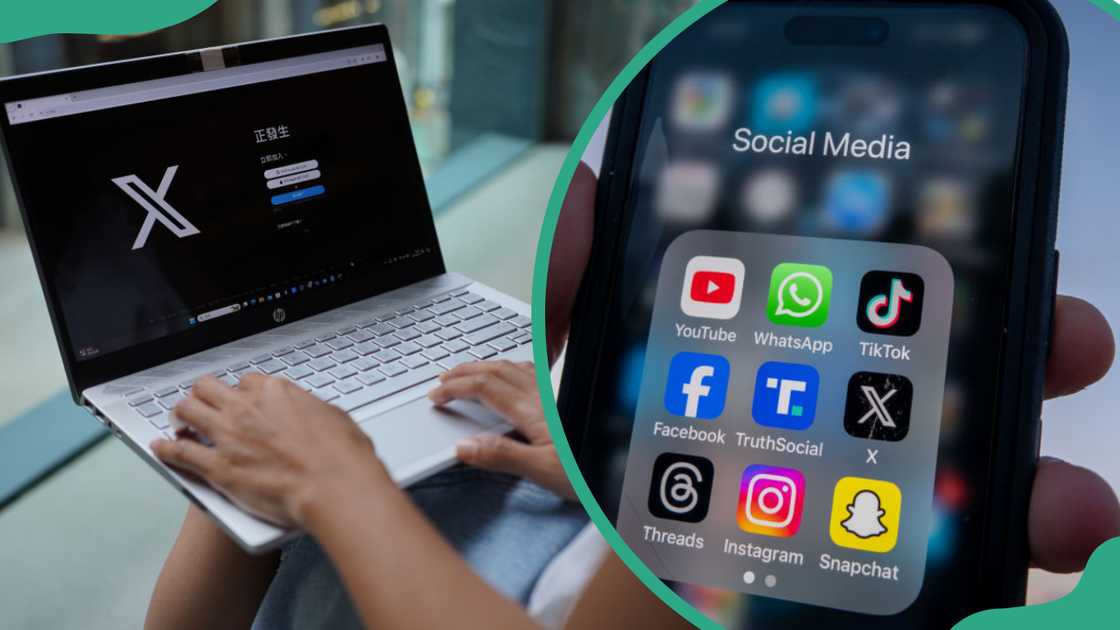 Social media applications. Social media applications.