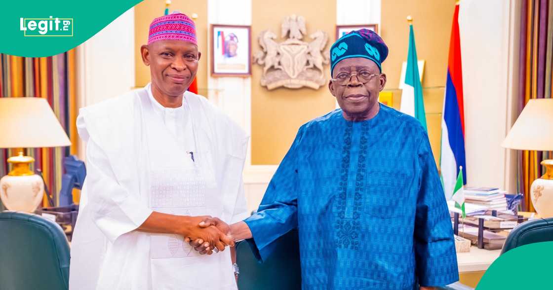 Gwamna Abba da Shugaba Tinubu.