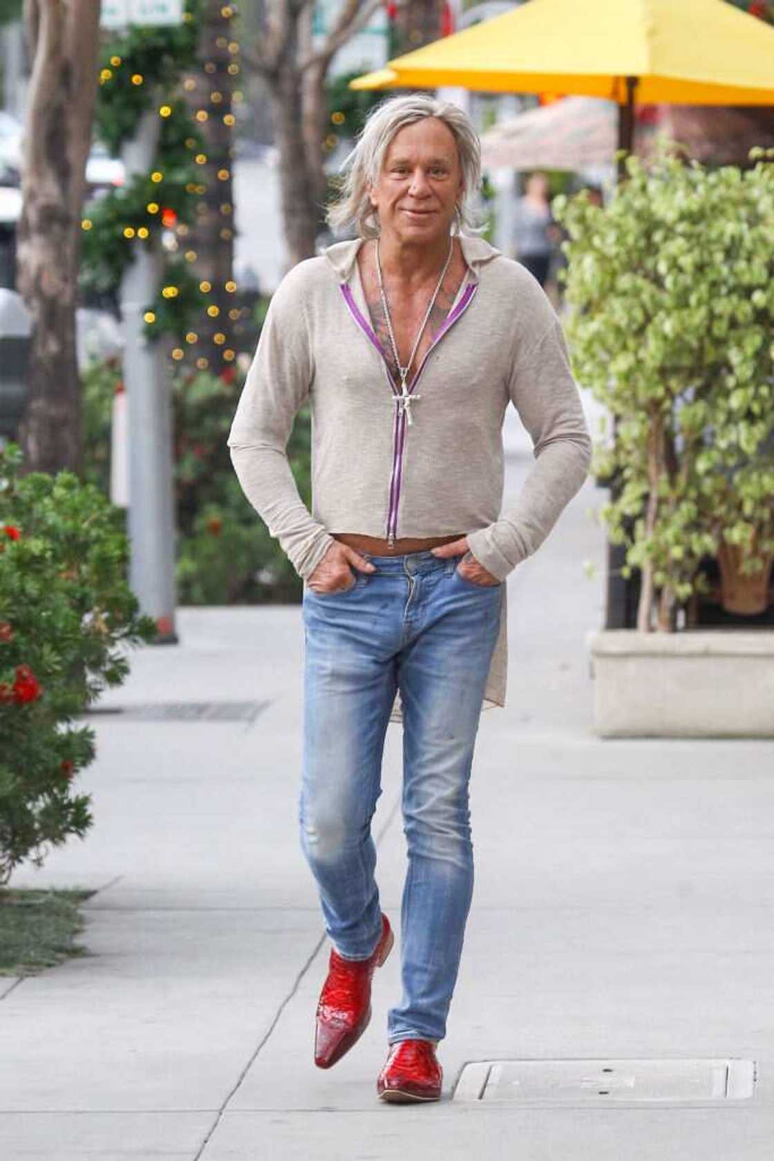 Mickey Rourke now Mickey Rourke now