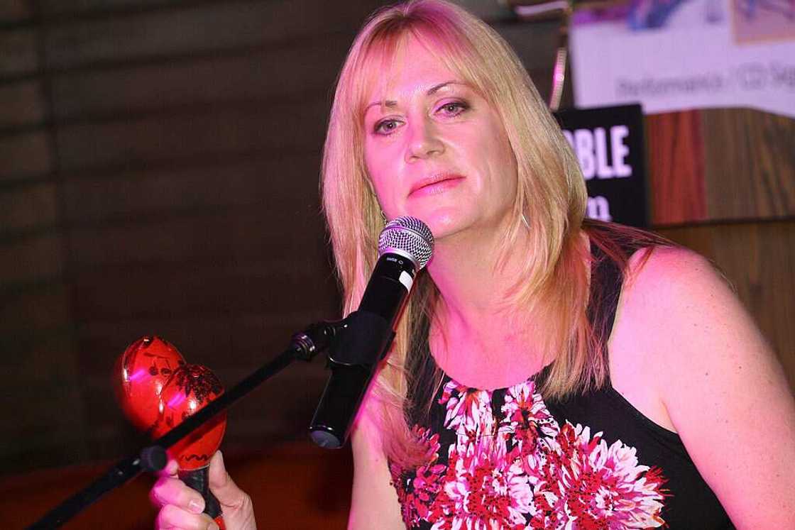 American singer Debbie Peterson of The Bangles performs at the Barnes & Noble bookstore American singer Debbie Peterson of The Bangles performs at the Barnes & Noble bookstore