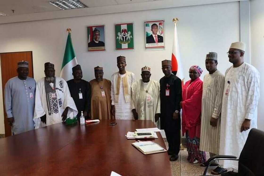 EFCC boss Bawa, BDC operators in Abuja EFCC boss Bawa, BDC operators in Abuja
