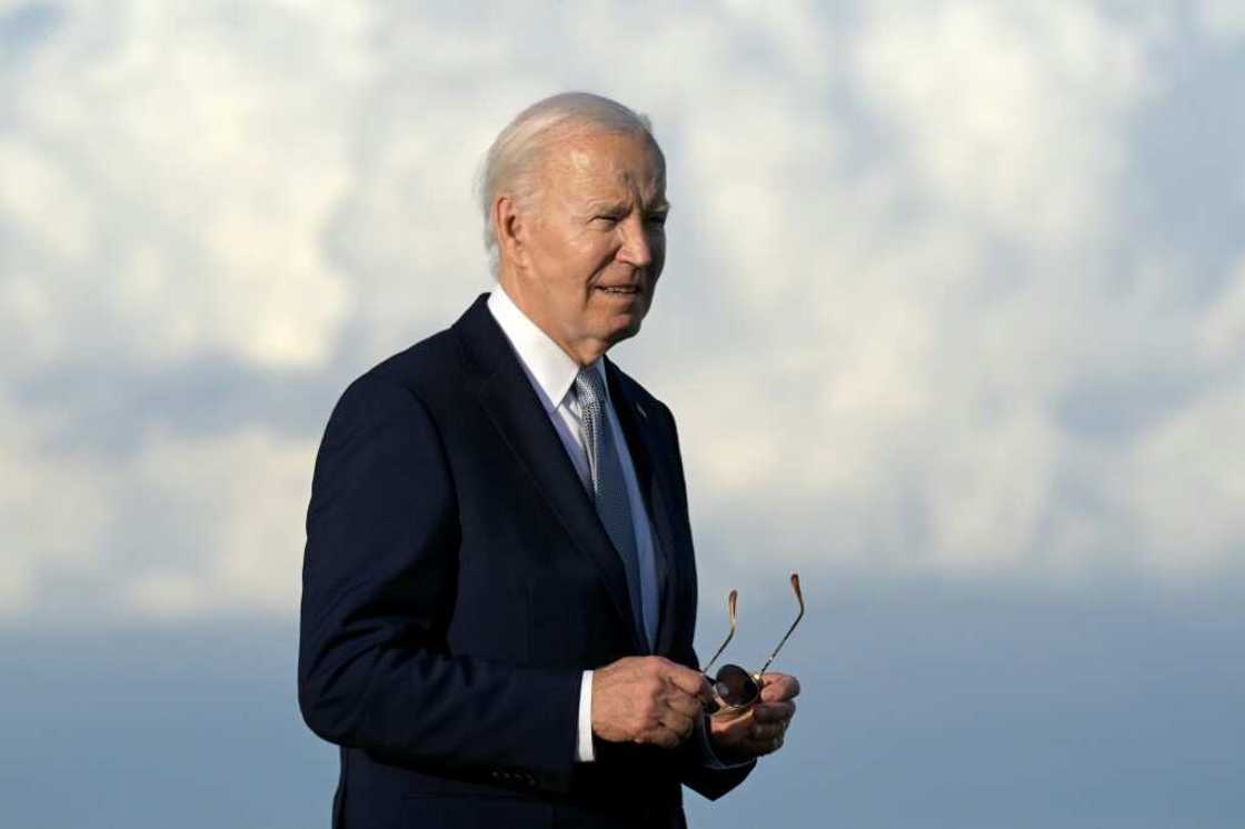US President Joe Biden, pictured on June 13, 2024, has faced increased scrutiny over his age US President Joe Biden, pictured on June 13, 2024, has faced increased scrutiny over his age