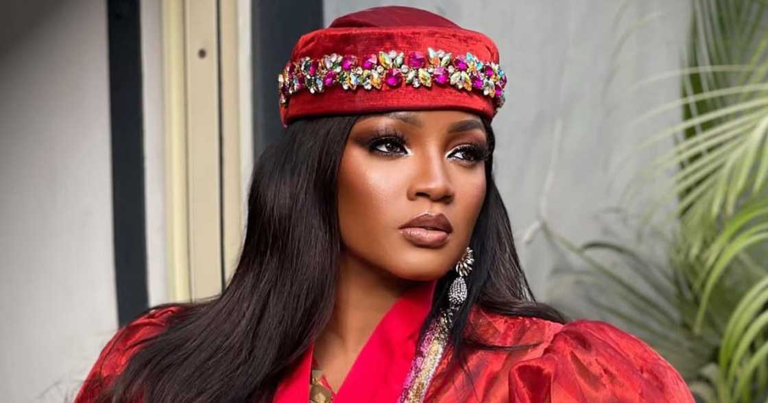 Omotola encourages social media lady over her post. Omotola encourages social media lady over her post.