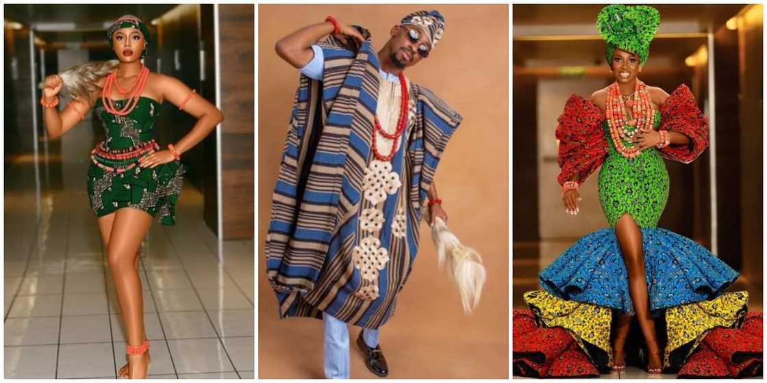 Photos of some Nigerian celebrities.