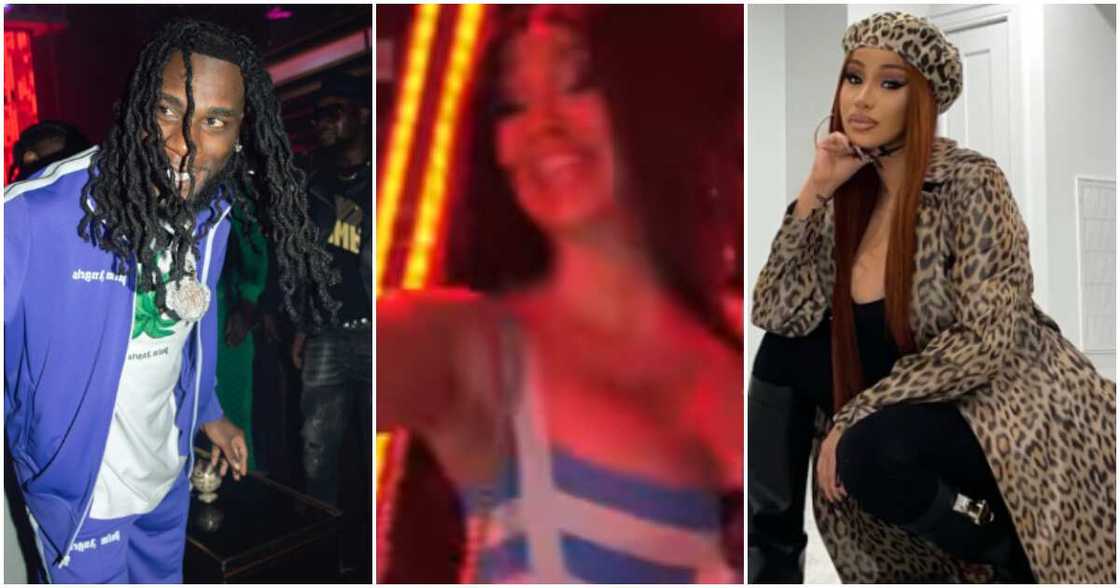 Cardi B sings Burna Boy's Last Last. Cardi B sings Burna Boy's Last Last.