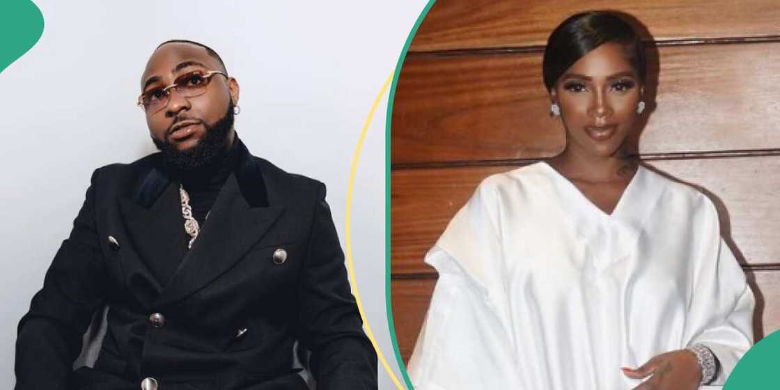 Davido and Tiwa Savage unfollow each other Davido and Tiwa Savage unfollow each other