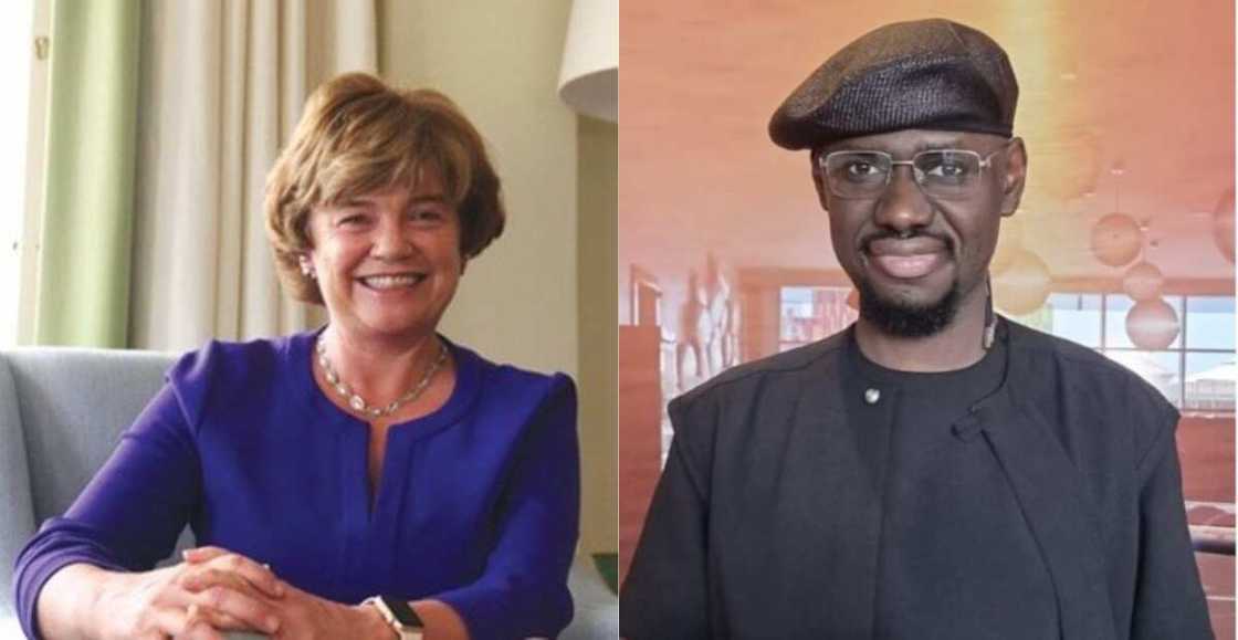 Timi Frank tackles outgoing UK ambassador Timi Frank tackles outgoing UK ambassador