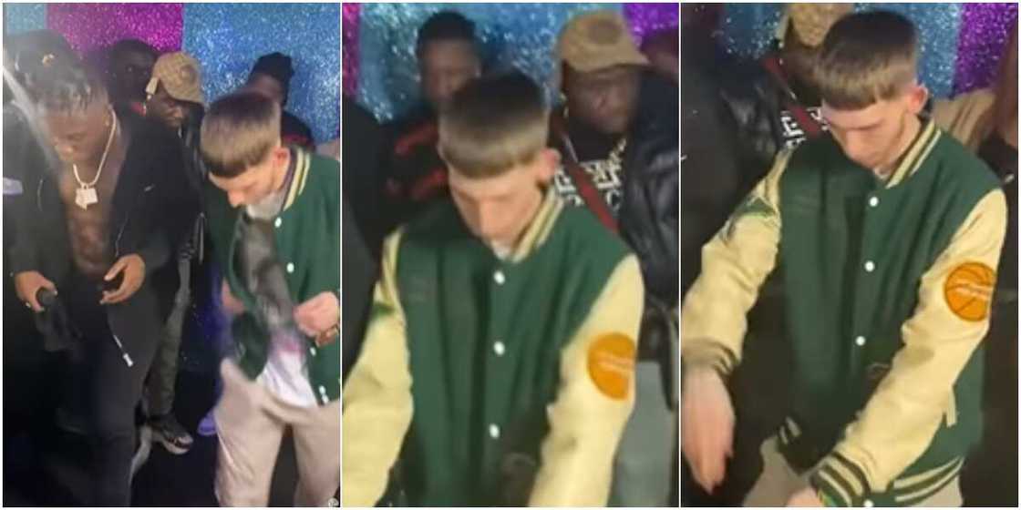 Whiteman dancing Zanku with Zlatan Whiteman dancing Zanku with Zlatan