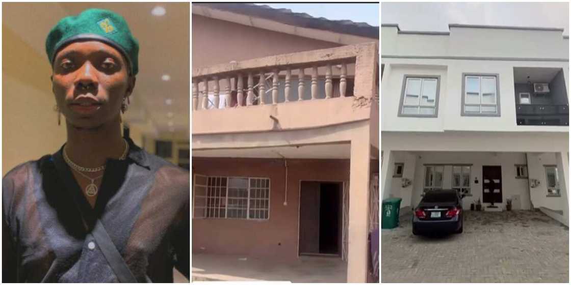 Blaqbonez shows off new mansion