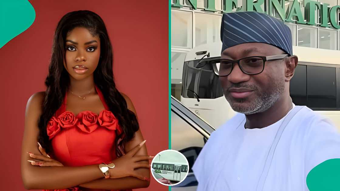 Lady who walked up to Femi Otedola at airport shares what he told her Lady who walked up to Femi Otedola at airport shares what he told her