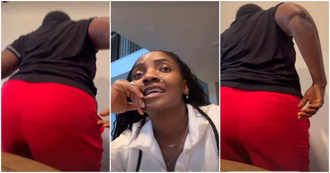 Singer Simi's mother twerking.