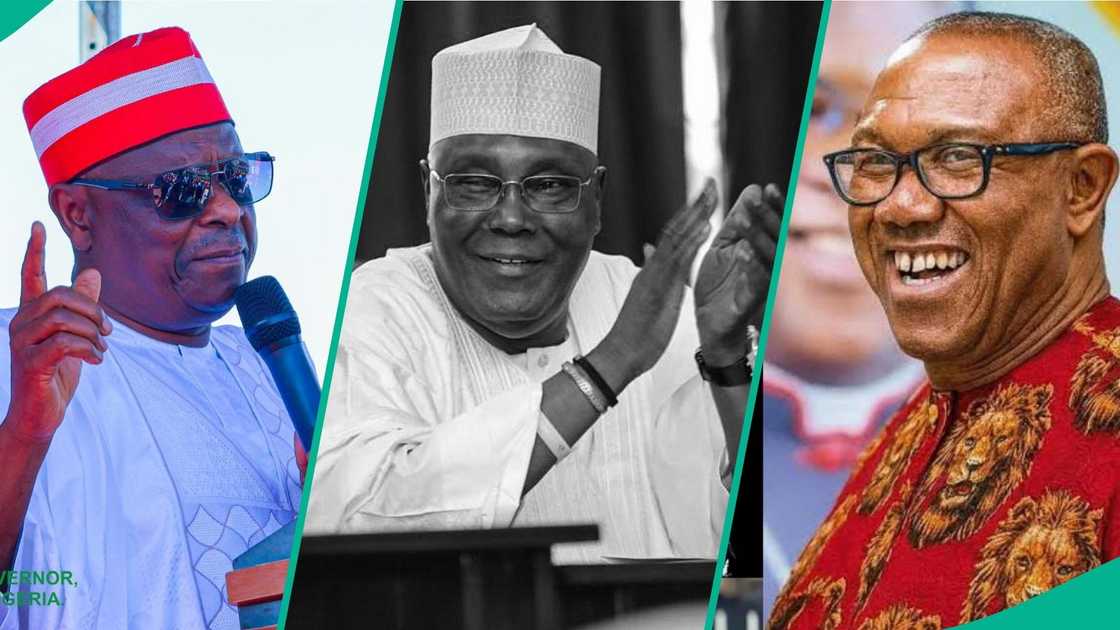 Rabiu Musa Kwankwaso defects to the African Democratic Congress, aligning with Atiku Abubakar and Peter Obi.