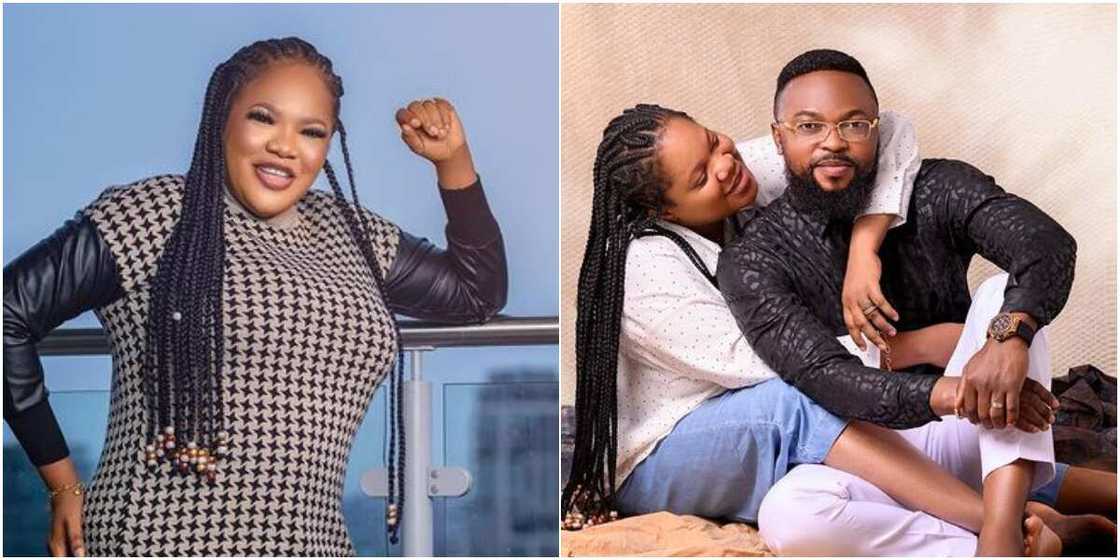 Toyin Abraham and Kolawole Ajeyemi Toyin Abraham and Kolawole Ajeyemi