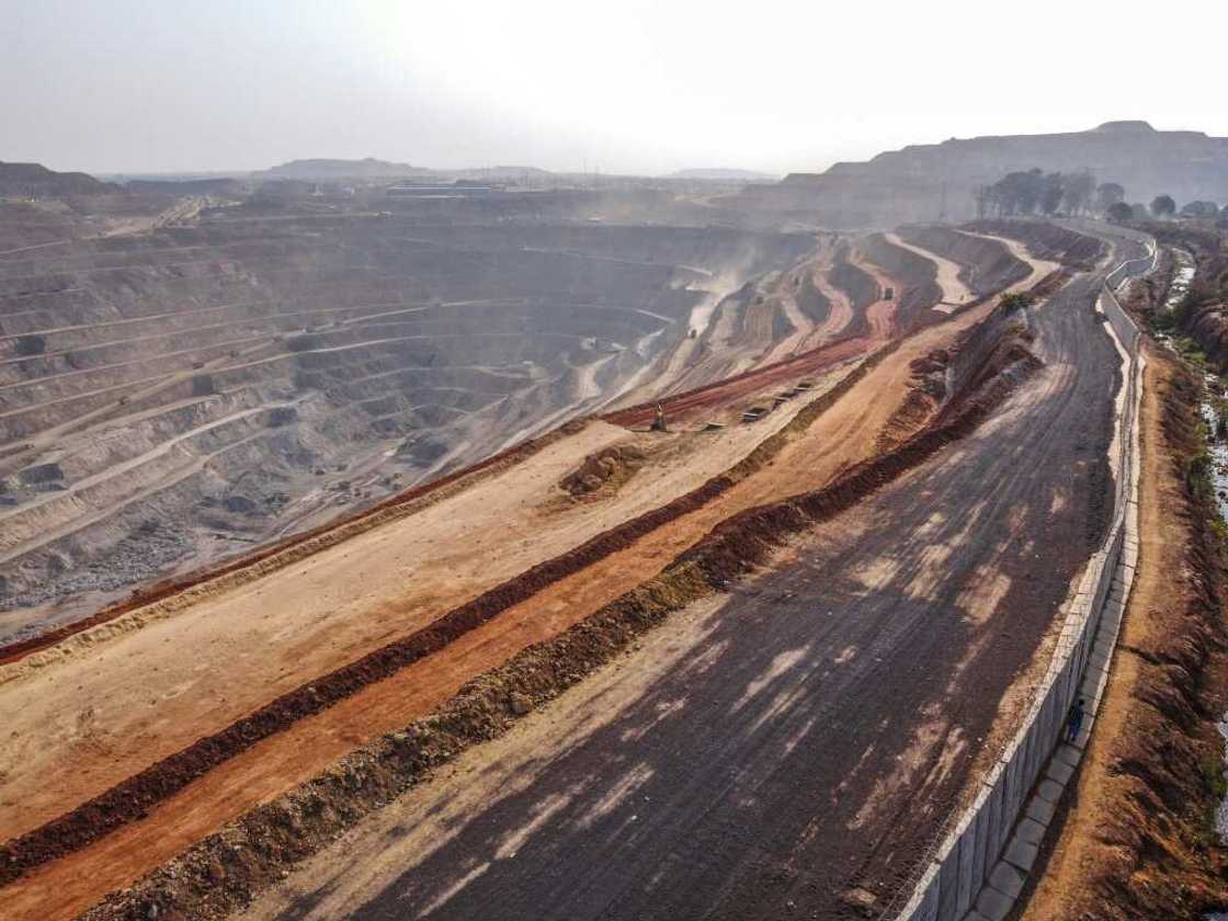 Moonscape: Kolwezi is ringed by huge copper and cobalt mines Moonscape: Kolwezi is ringed by huge copper and cobalt mines
