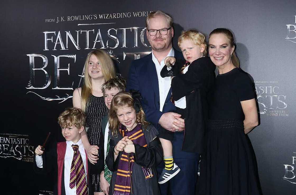 Jim Gaffigan's family at world premiere of Fantastic Beasts And Where To Find Them Jim Gaffigan's family at world premiere of Fantastic Beasts And Where To Find Them