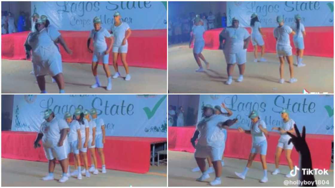 NYSC camp show/lady danced in public. NYSC camp show/lady danced in public.