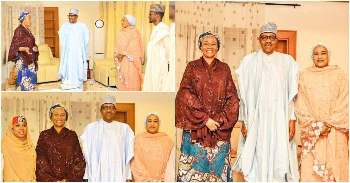 Nigeria’s First Lady Senator Oluremi Tinubu, wife of Vice President Hajia Nana Shettima, former President Muhammadu Buhari, Daura, Katsina State Nigeria’s First Lady Senator Oluremi Tinubu, wife of Vice President Hajia Nana Shettima, former President Muhammadu Buhari, Daura, Katsina State