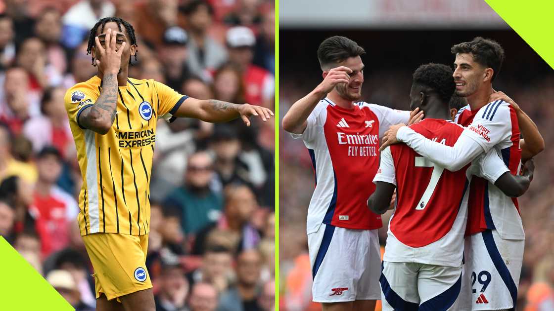 Arsenal have dropped points in the Premier League in their third game. Arsenal have dropped points in the Premier League in their third game.