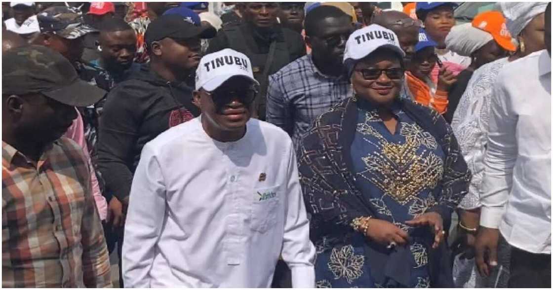 Former Governor of Osun State, Adegboyega Oyetola, Ademola Adeleke, Lesser Hajj, Saudi Arabia, APC, PDP, Davido Former Governor of Osun State, Adegboyega Oyetola, Ademola Adeleke, Lesser Hajj, Saudi Arabia, APC, PDP, Davido