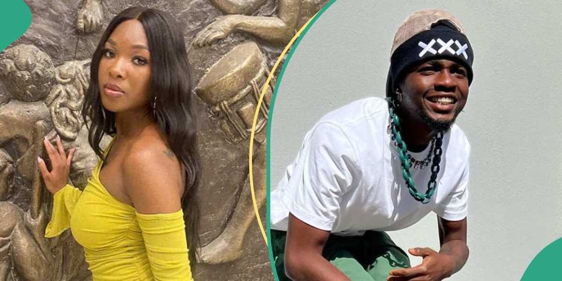 Veeiye reacts to video of Omah Lay dancing with female fan Veeiye reacts to video of Omah Lay dancing with female fan