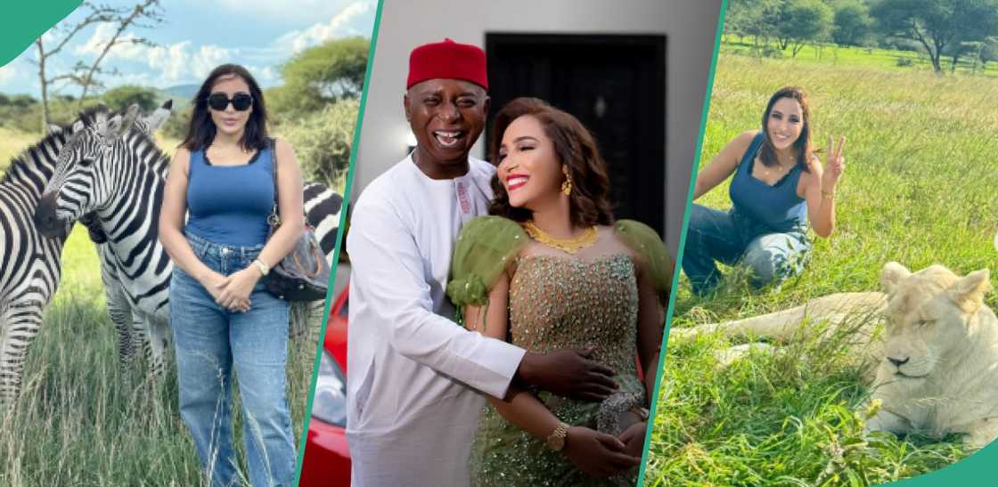 Regina Daniels’ co-wife Laila spends getaway in Tanzania Regina Daniels’ co-wife Laila spends getaway in Tanzania