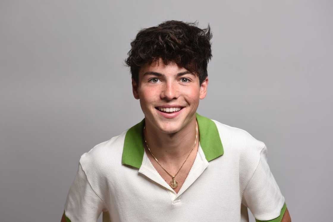 Brady Noon poses in the IMDboat Exclusive Portrait Studio