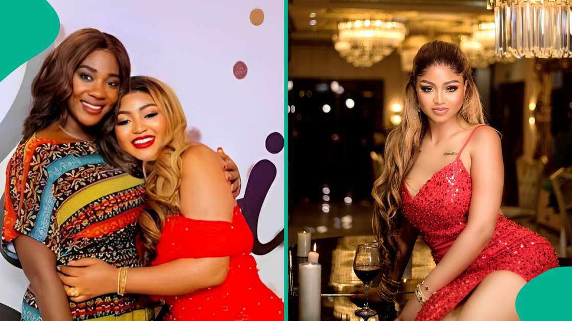 Regina Daniels gets adorable post form Mercy Johnson on her bday.