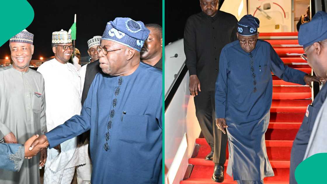 Shugaba Tinubu ya dawo Najeriya Shugaba Tinubu ya dawo Najeriya